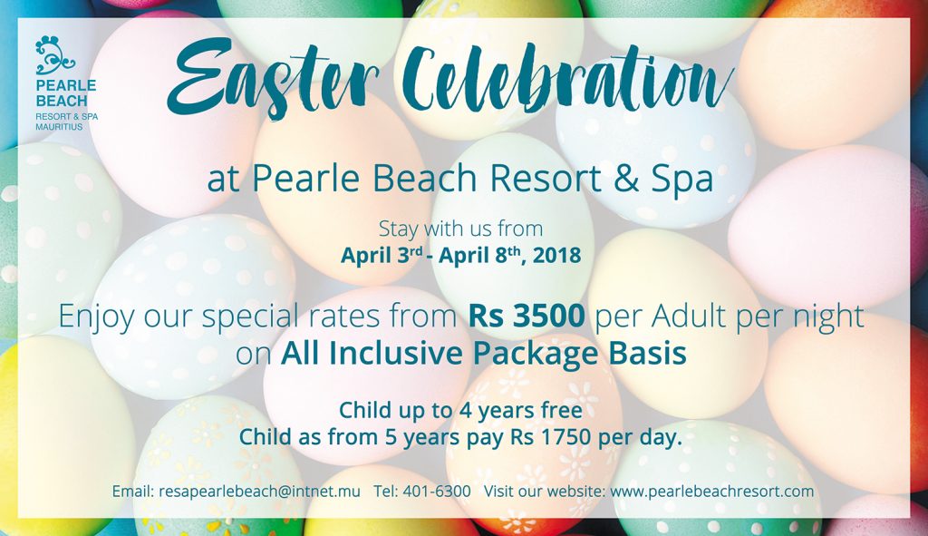 Easter Celebration - Pearle Beach Resort & Spa